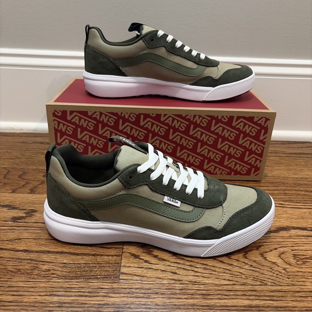 Vans Range EXP Elm Grape Leaf Casual Shoes Sneakers Men's Size 9.5 VN000CY1G9R